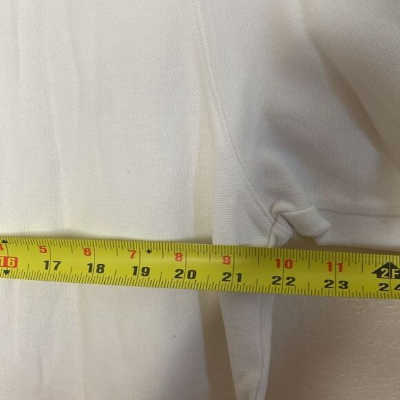 JORDAN Men’s White V Neck 100% Cotton T Shirt with Jumpman Logo Size L - Picture 8 of 9